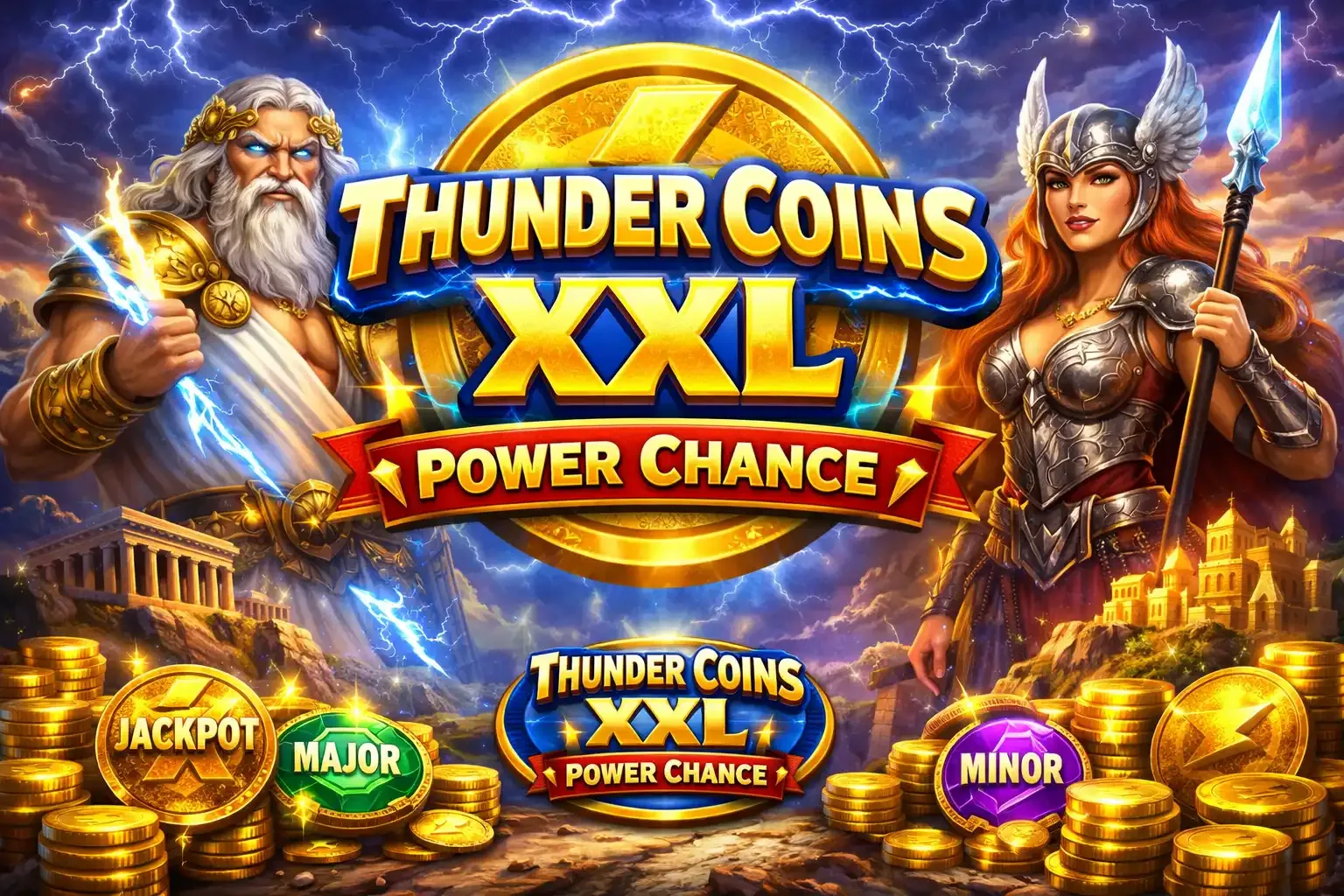 Thunder Coins XXL için seçili gün promosyonları